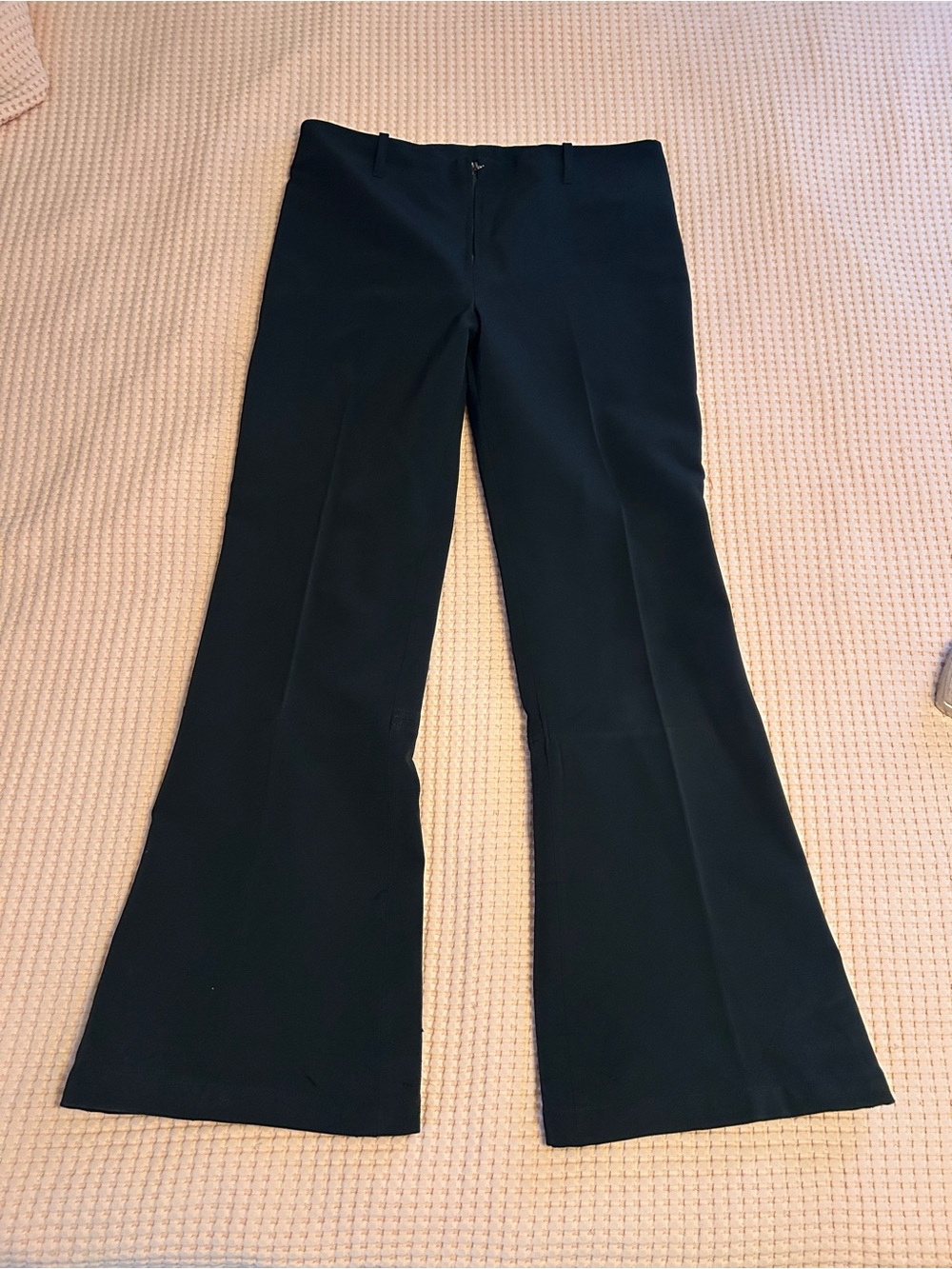 Vintage Authier Women's Black Flared Ski Pants